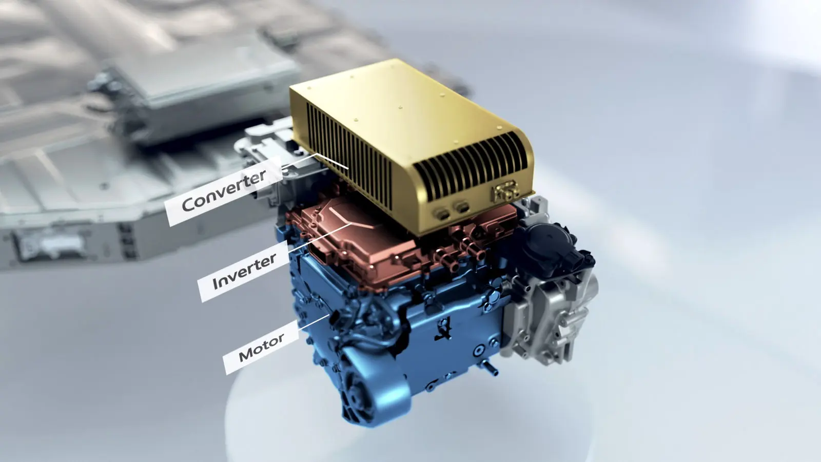 HYUNDAI Multi Charger 기술 설명 애니메이션 장면