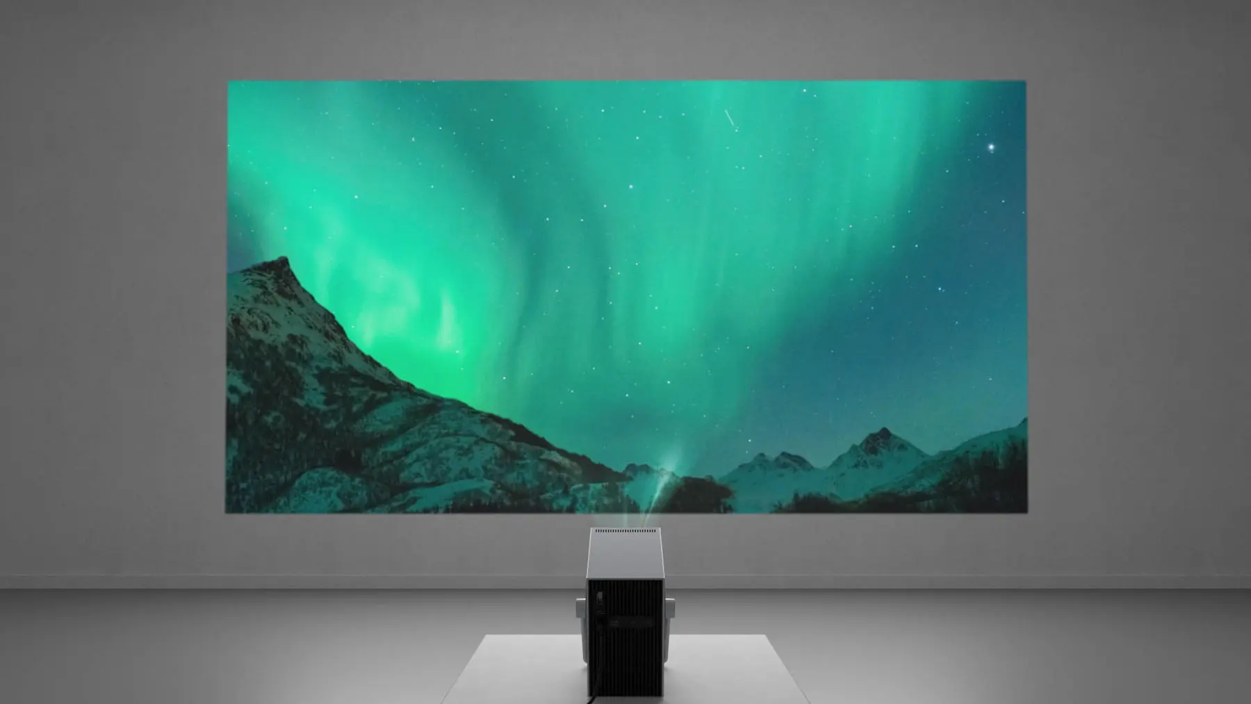 LG CineBeam Q 제품 소개 영상 장면